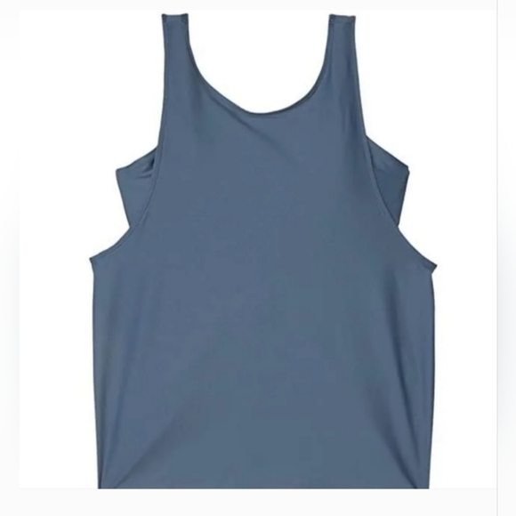 PRANA Vinho Tankini Swim Top. Nickel Blue. Women's Size Small. W11201294 - Picture 1 of 14